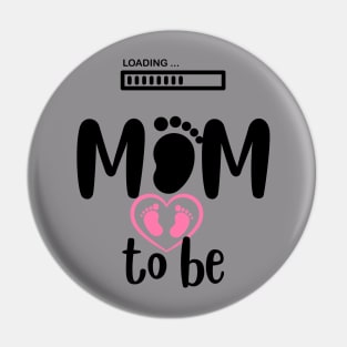 Mom to be girl Pin