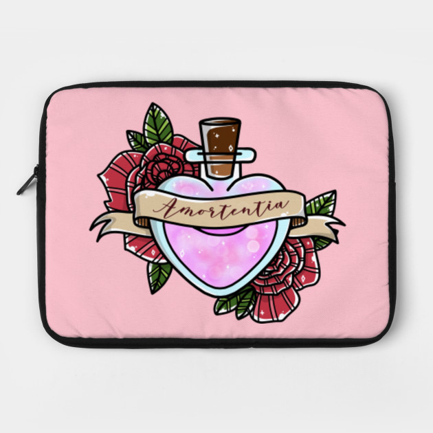 Love Potion in Heart Bottle