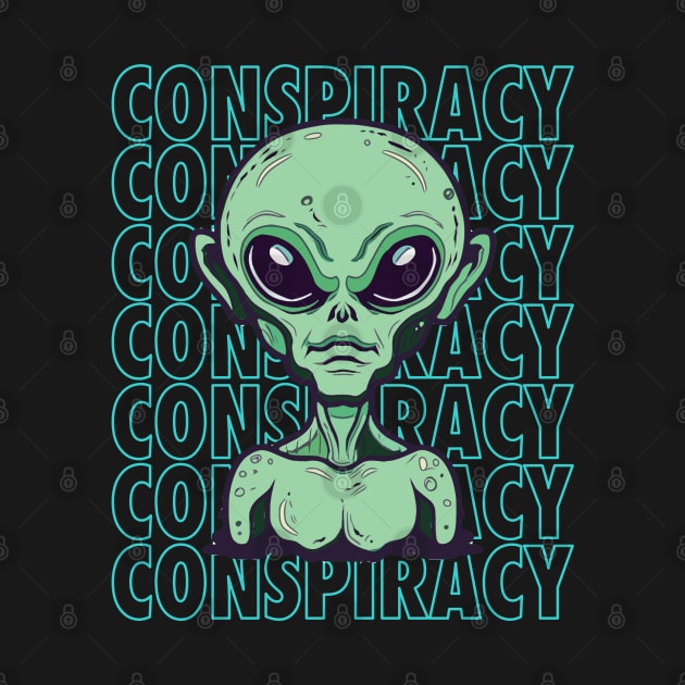 conspiracy theory by Tezatoons