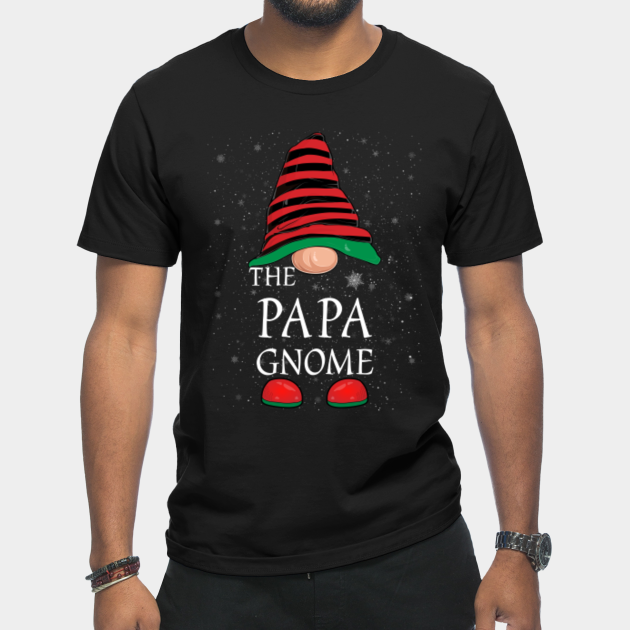 Disover Papa Gnome Family Matching Christmas Funny Gift Pajama - Gnome Christmas - T-Shirt