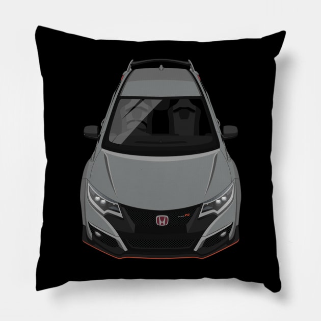 Civic Type R 10th gen 2015-2017 - Grey Pillow by jdmart