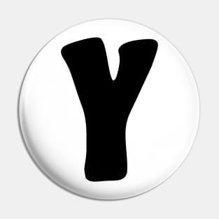 Letter Y Pin