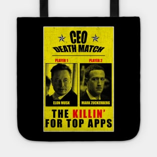 elon musk vs Mark zuckerberg Tote