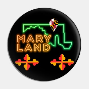 MARYLAND STATE DESIGN Pin