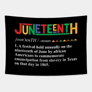 Juneteenth Definition Tapestry