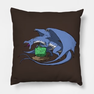 Keeper of Fate-Blue Pillow