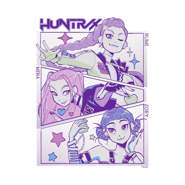 K-POP Demon Hunters Anime - HUNTRIX