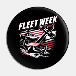 fleet week Pin