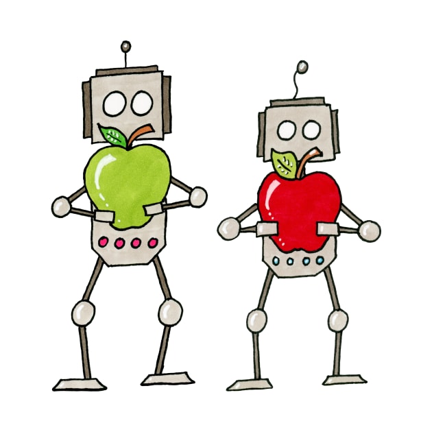 Apple Bots by CuteBotss