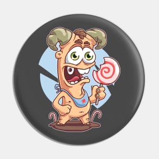 Monster sweets lover Pin