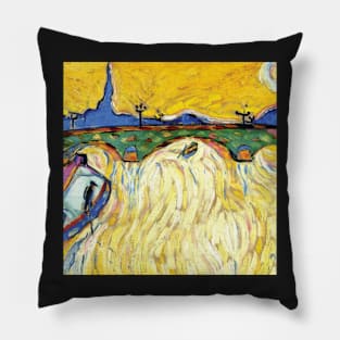 max pechstein - Seinebrücke Pillow