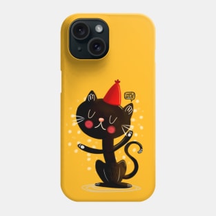 Christmas cat Phone Case