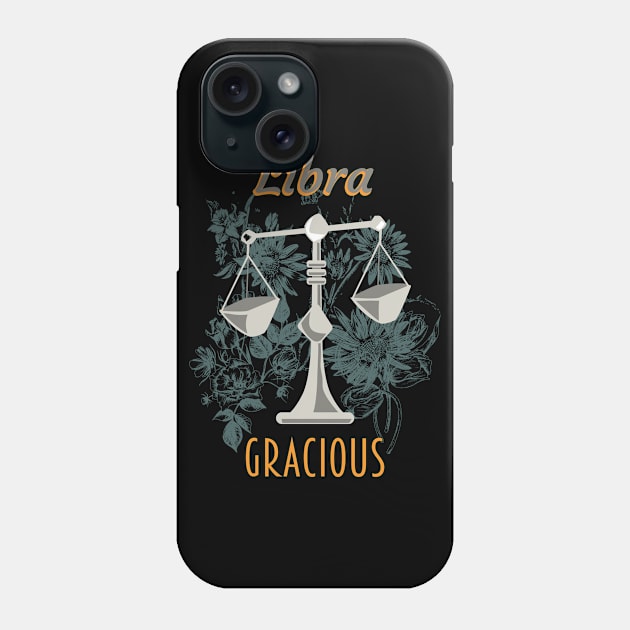 Zodiac sign Libra Phone Case by Foxxy Merch