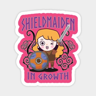 Shieldmaiden in growth Magnet