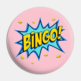 BINGO!! Lucky day Pin