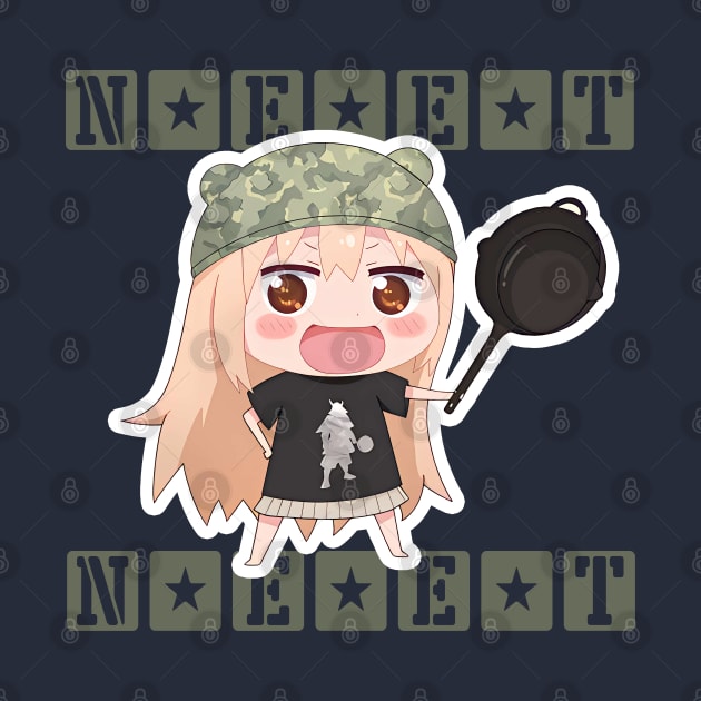 Umaru-chan nug soldier by the-Bebop