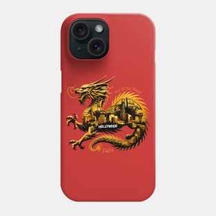 Golden Dragon of Hollywood - 2024 Lunar New Year Phone Case