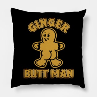 Ginger Butt Man Pillow