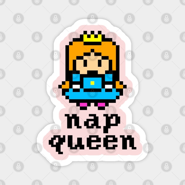 nap queen Magnet by amillustrated