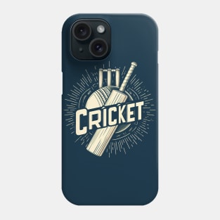 Cricket Player Phone Case