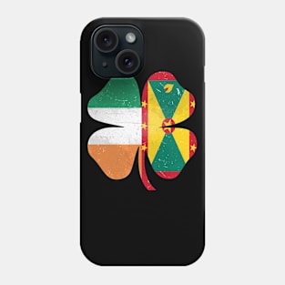 Grenadian Irish Shamrock Grenada Ireland St. Patrick's Day Phone Case