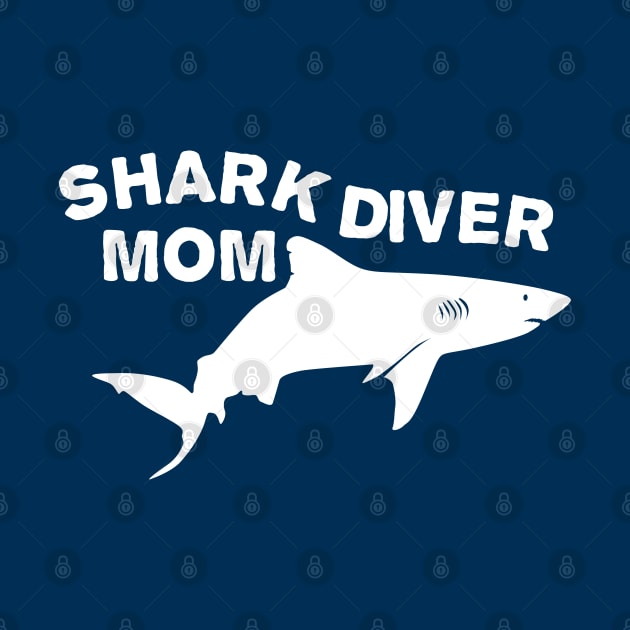 Shark diver mom by TMBTM