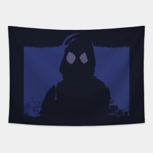 Abstract Masked Man Tapestry