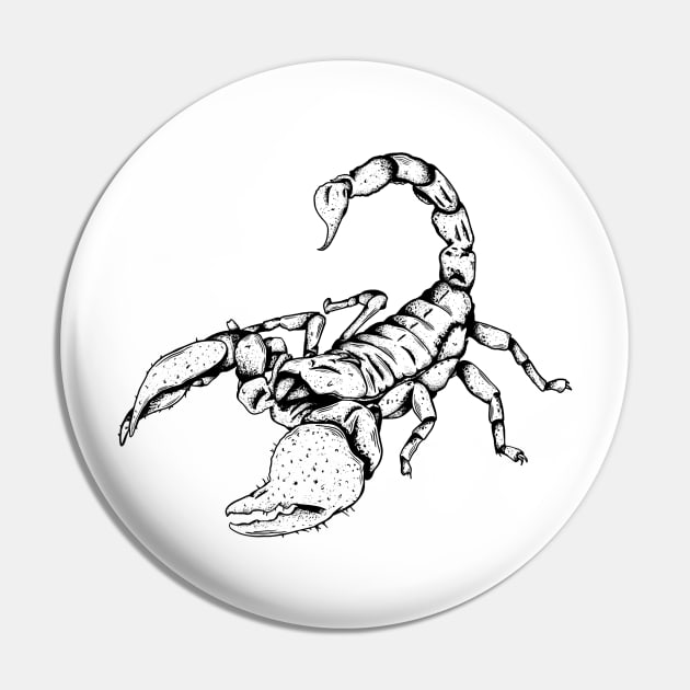 STINGER Pin by TriciaRobinsonIllustration