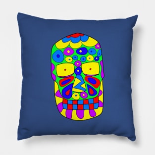 Crazy Skull Pillow