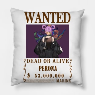 Perona One Piece Wanted Pillow