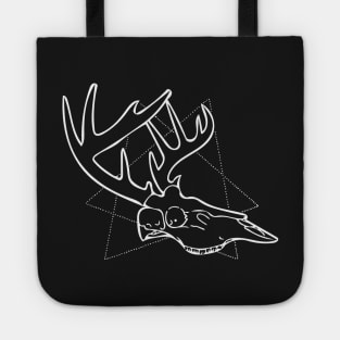 Stag Skull Tote