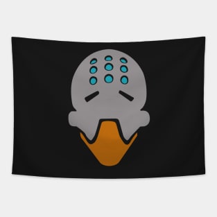 Zenyatta face Tapestry