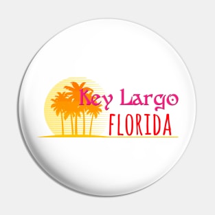 Life's a Beach: Key Largo, Florida Pin