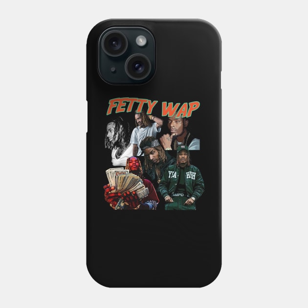 Fetty's Anthem Attire Channel the Vibe with Exclusive Singer Tees Phone Case by Silly Picture