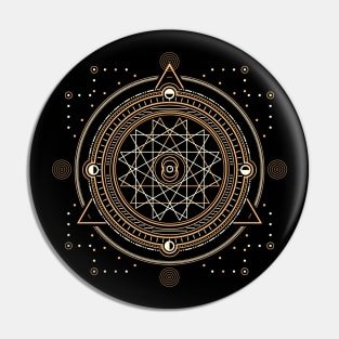 Sacred geometry Pin