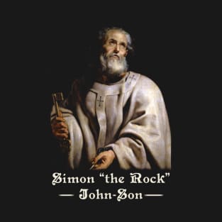 Saint Peter - Simon "the Rock" John-son (Simon Bar-jona) T-Shirt