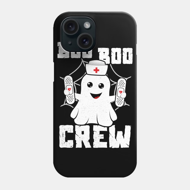 Boo Boo Crew Cute Nurse Ghost Costume Girls Funny Halloween Phone Case by trendingoriginals