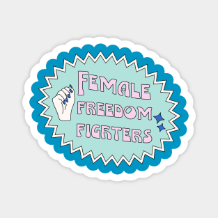 Female Freedom Fighters Magnet