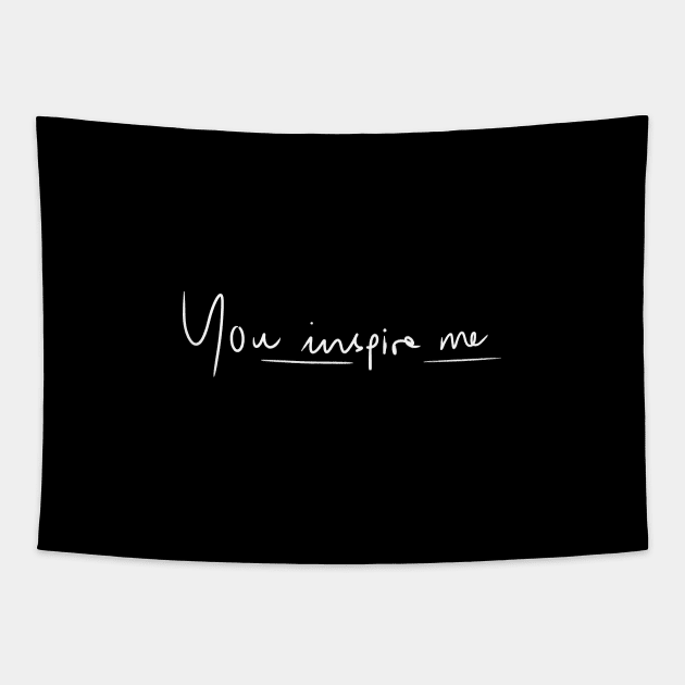 you inspire me Tapestry by pepques