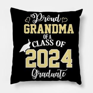 proud grandma of a class of 2024 graduate Pillow