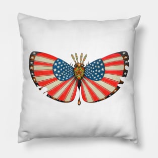 patriot moth Pillow