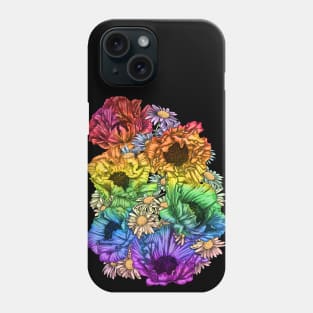 Poppies and Daisies Phone Case