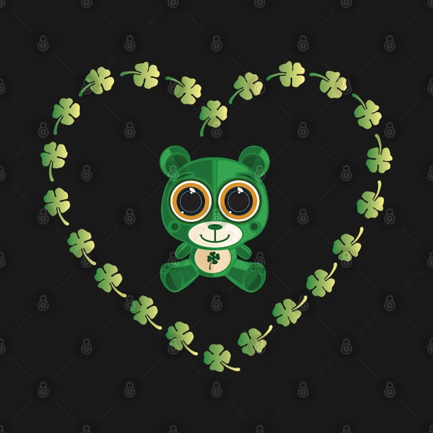 St. Patrick's Day Teddy Bear by adamzworld