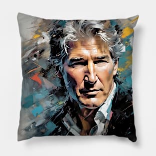 Portrait of Richard Gere Pillow