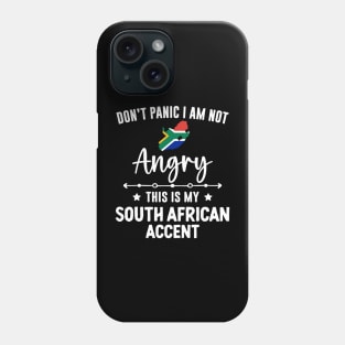 Funny South African Dont Panic, South Africa Phone Case