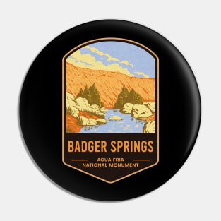 Badger Springs Agua Fria National Monument Pin