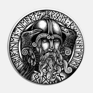 Odin Norse mythology Pin