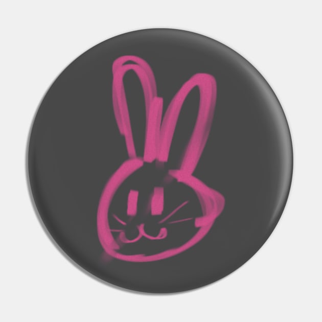 Rabbit Pin by Ita