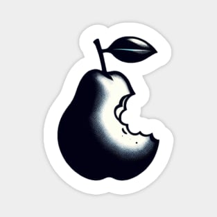 pear apple parody logo Magnet