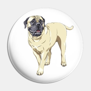 Bullmastiff Pin